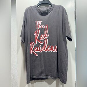 Livylu gray the red raiders T-Shirt medium thrifted cotton tee